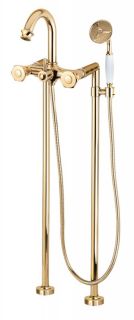 Напольный смеситель для ванны с ручным душем Cezares APHRODITE-VDP-03/24-M